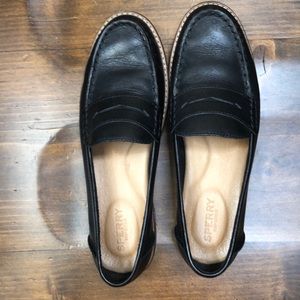 Black Sperry Loafers
